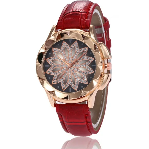 [BLUE]😍Stainless Steel and Pu leather ladies Watch🎁 - Picture 2 of 6